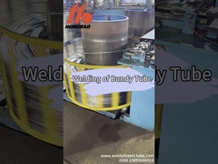 Wysokiej częstotliwości spawania rury Bundy do lodówki