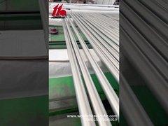 Pomiar długości rurki tytanowej