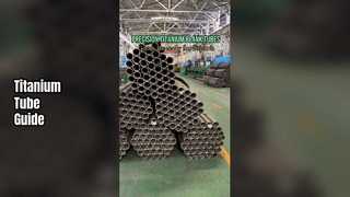 Jak wybrać odpowiednią pustą rurkę tytanową?